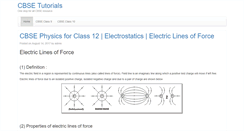 Desktop Screenshot of cbse.myindialist.com